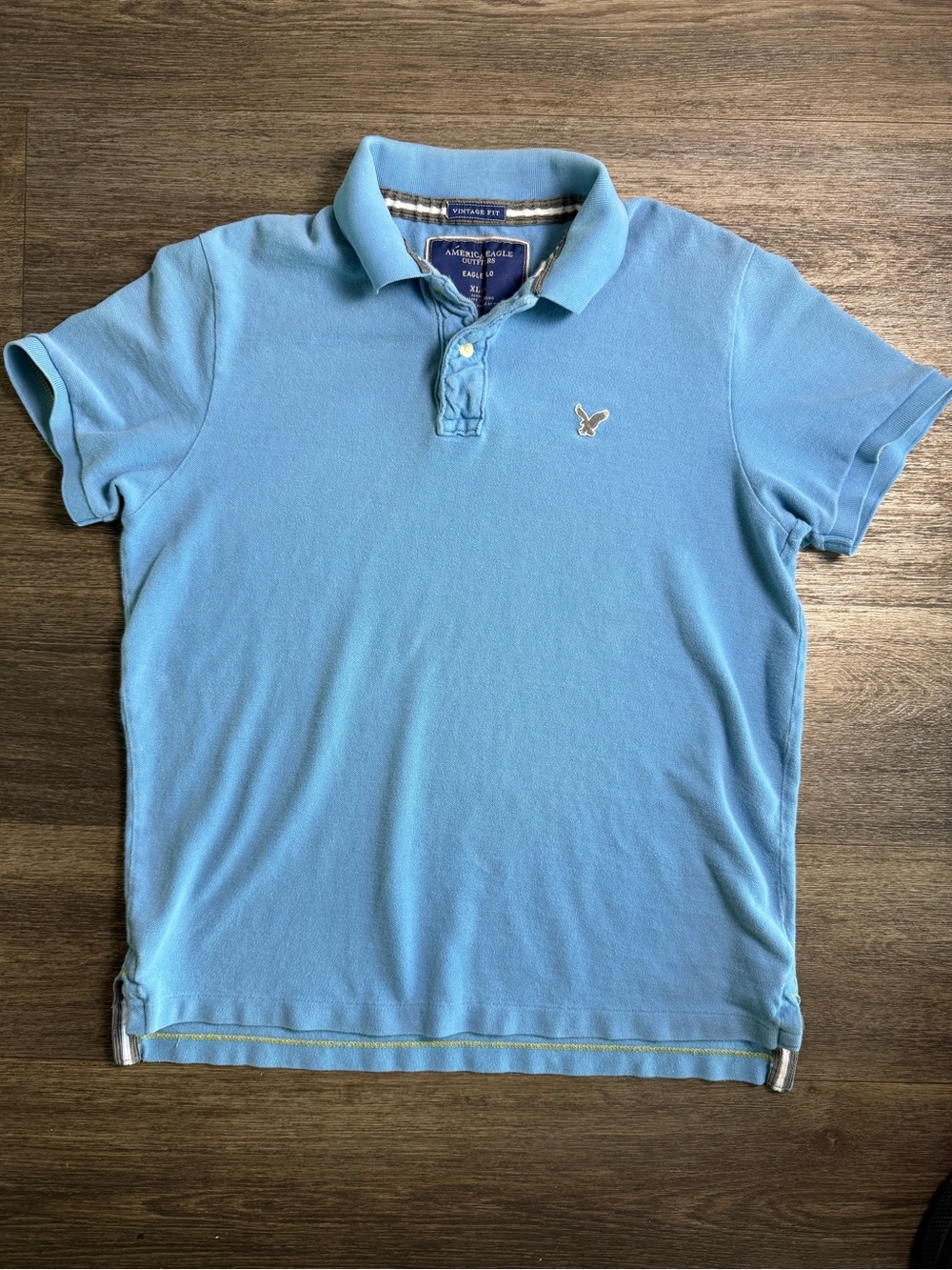 American Eagle Outfitters Sky Blue Men’s Polo Shirt